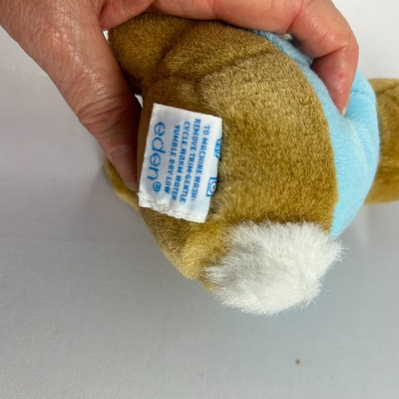 Vintage Eden Beatrix Potter Easter Bunny Peter Rabbit Plush Carrot Stuffed Toy - Picture 6 of 7